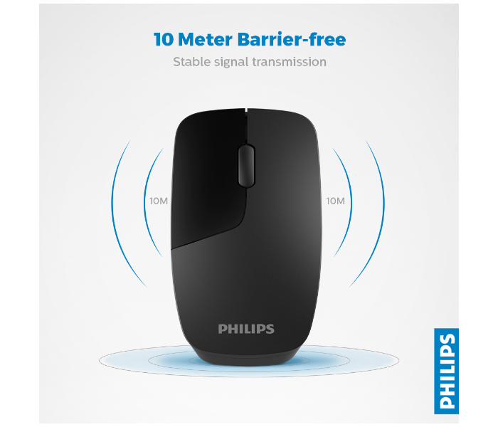 Philips SPK7402B-00 Wireless Mouse - Black - Zoom Image 3