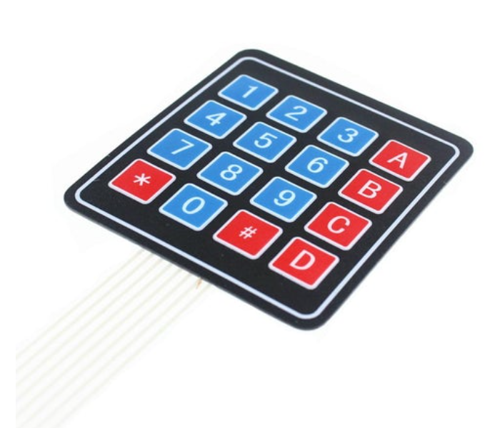 8 Pins Matrix 16 key Button keypad - Zoom Image 1