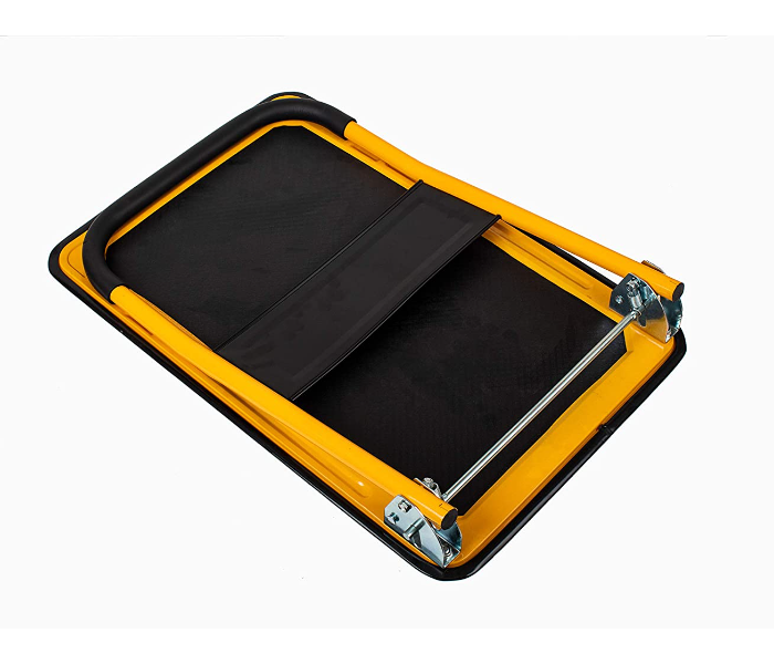 Proflex FPHT300 300 Kg Pull Capacity Foldable Platform Trolley - Black and Yellow - Zoom Image 6