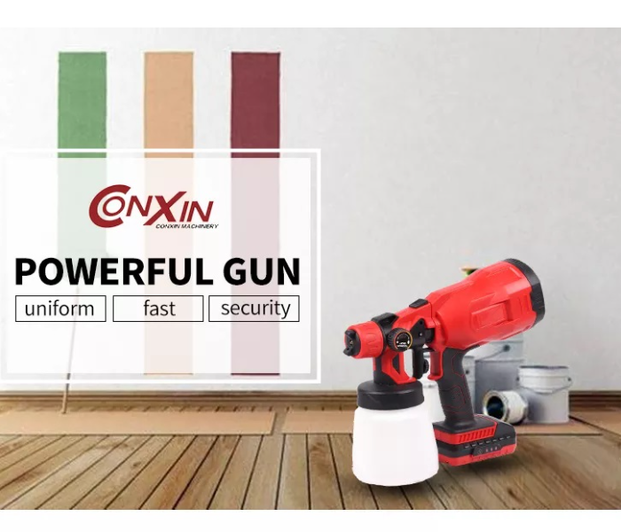 Conxin Portable Electric Paint Spray Gun - Zoom Image 1