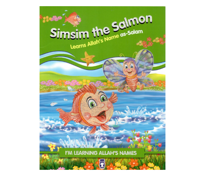 Timas Publishing Simsim The Salmon Learns Allahs Name As-Salam Islamic Book for Adults - Zoom Image 1