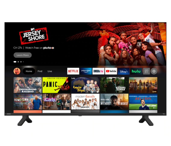 Toshiba 32V35KW 32 Inch LED HD Android TV - Black - Zoom Image 2