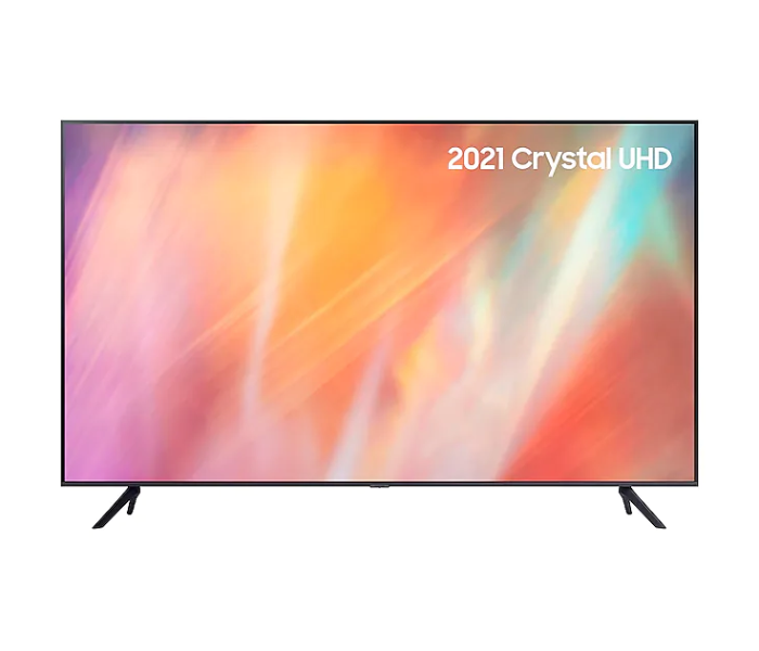 Samsung 50AU7100 50 Inch UHD 4K HDR Smart TV - Black - Zoom Image 1