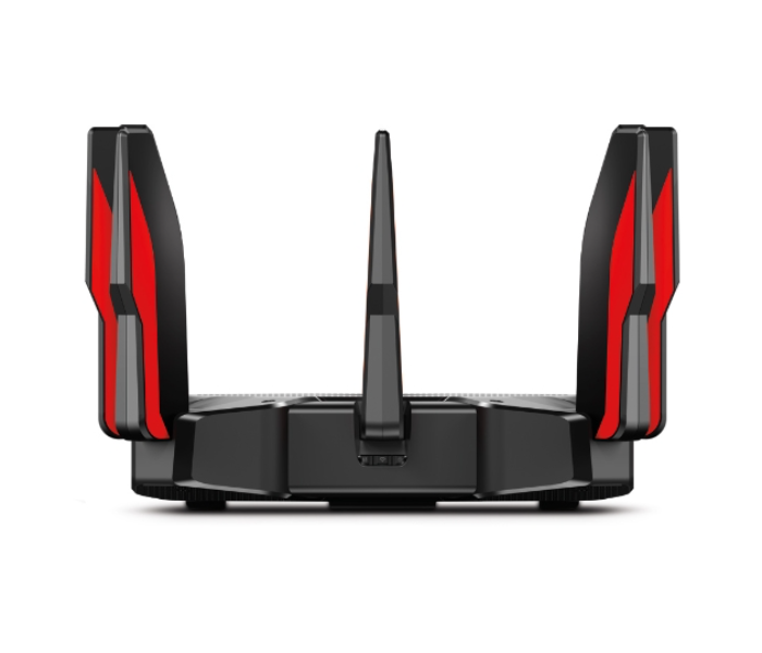 TP-Link Archer C5400X AC5400 MU-MIMO Tri-Band Gaming Router - Black and Red - Zoom Image 1