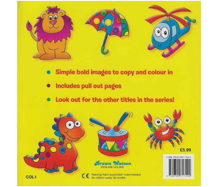 Brown Watson Copy Colour Col1 Book for Kids - Zoom Image 2