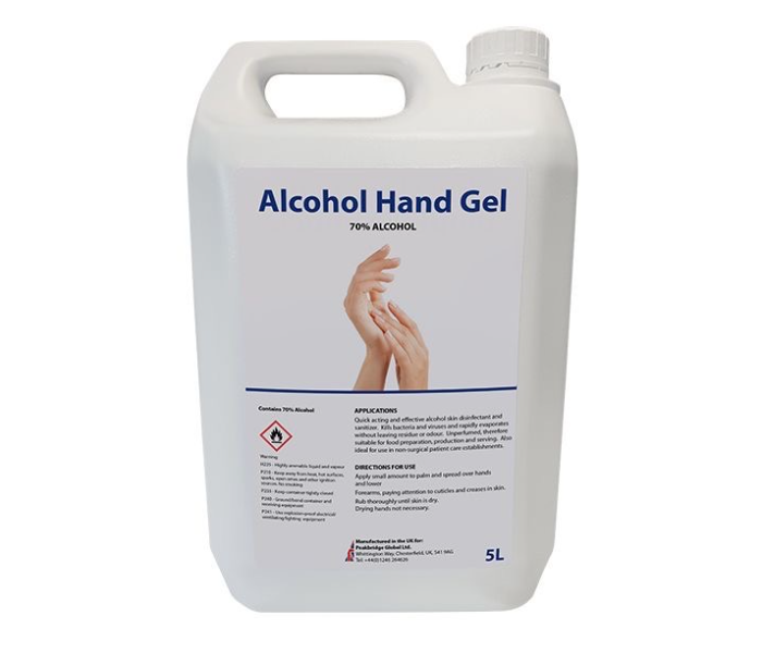 LVM 5Litre Hand Sanitizer Gel - Zoom Image