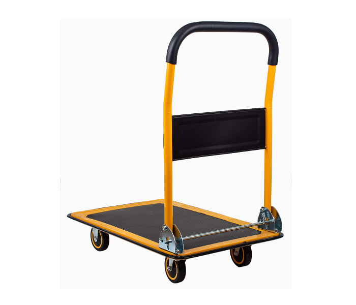 Proflex FPHT150 150 Kg Pull Capacity Foldable Platform Truck Push Dolly - Black and Yellow - Zoom Image 6