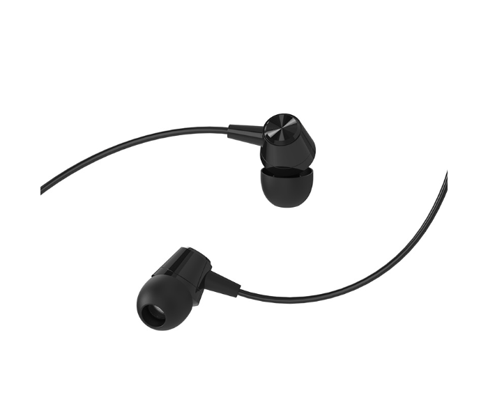 BOROFONE BM20 Dasmelody In-Line Control Wired Earphone 3.5 Aux - Black - Zoom Image 2