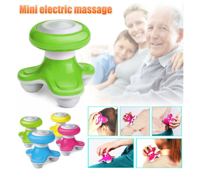 GTC 22000731 New Mini Electric Handled Wave Vibrating Massager - Green - Zoom Image 1