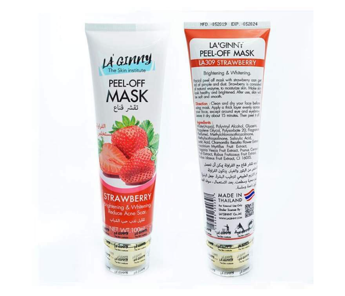 Laginny LA 309 100ml Peel Off Mask Strawberry - Zoom Image