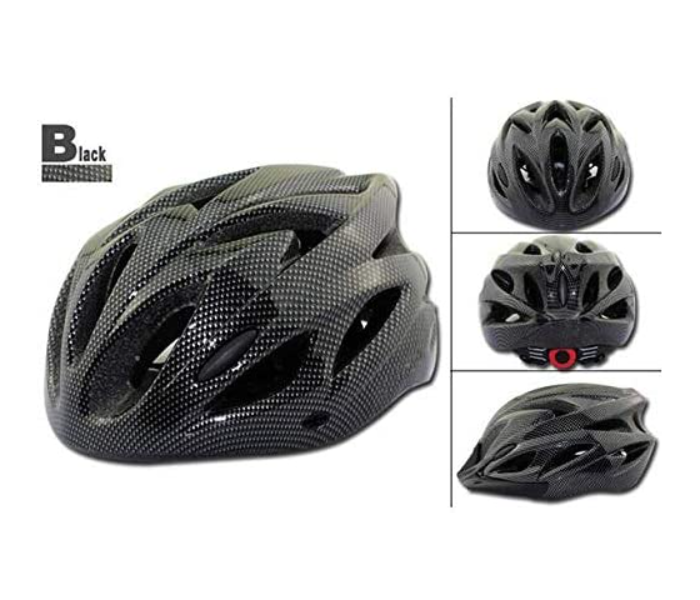 Ultralight Integrally-molded Sports Cycling Helmet with Visor Mountain - Black - Zoom Image 4