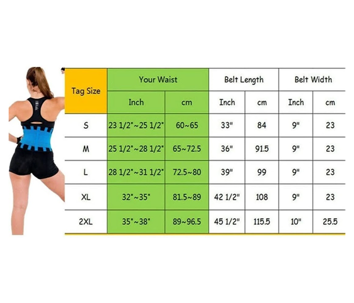 GTC 22000789 Large Size Waist Cincher Corset Breathable Trainer Belt for Women - Yellow - Zoom Image 6