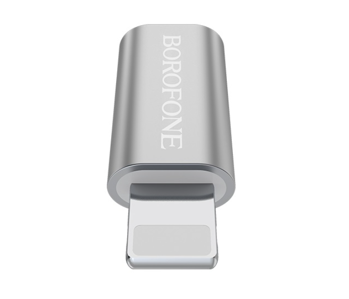 BOROFONE BV5 Micro To Lightning Adapter - Silver - Zoom Image 3