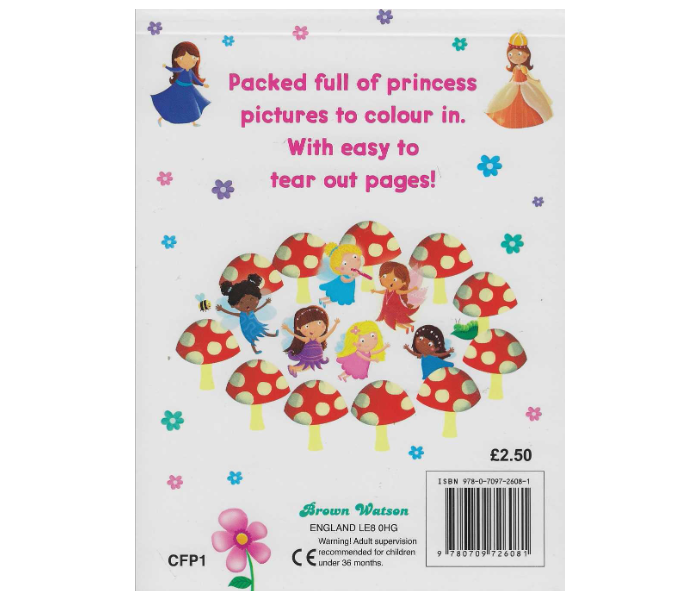 Brown Watson Princess Colouring Fun Cfp1 Book for Kids - Zoom Image 2