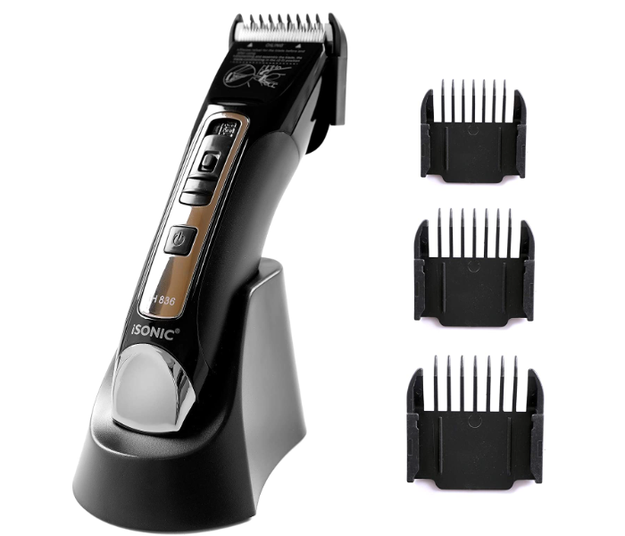 Isonic iH 836 Rechargeable Professional Trimmer - Black - Zoom Image 1