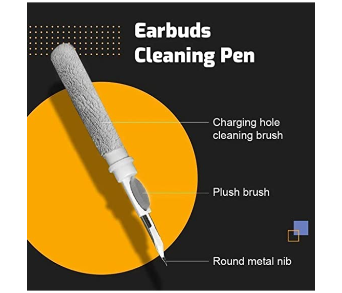 Generic Bluetooth Earbuds Cleaning Pen for in-Ear Headphones Cleaning - White - Zoom Image 3