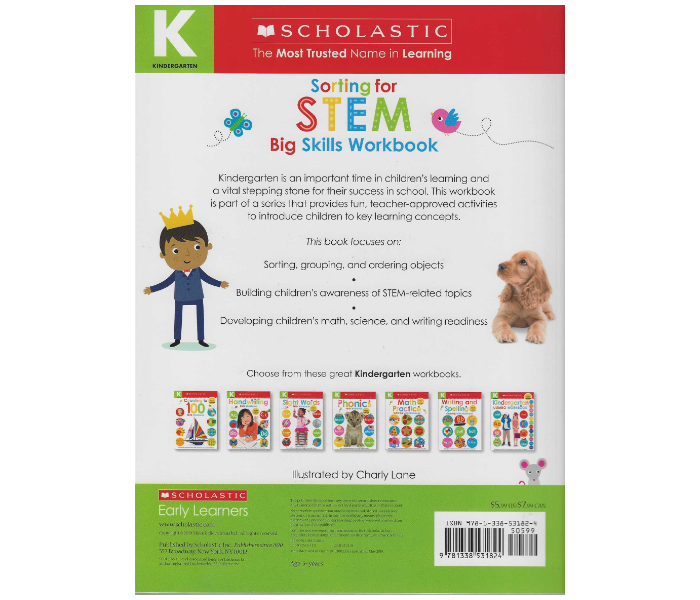 Scholastic Sorting For Stem Big Skills Workbook Book for Kids - Zoom Image 2