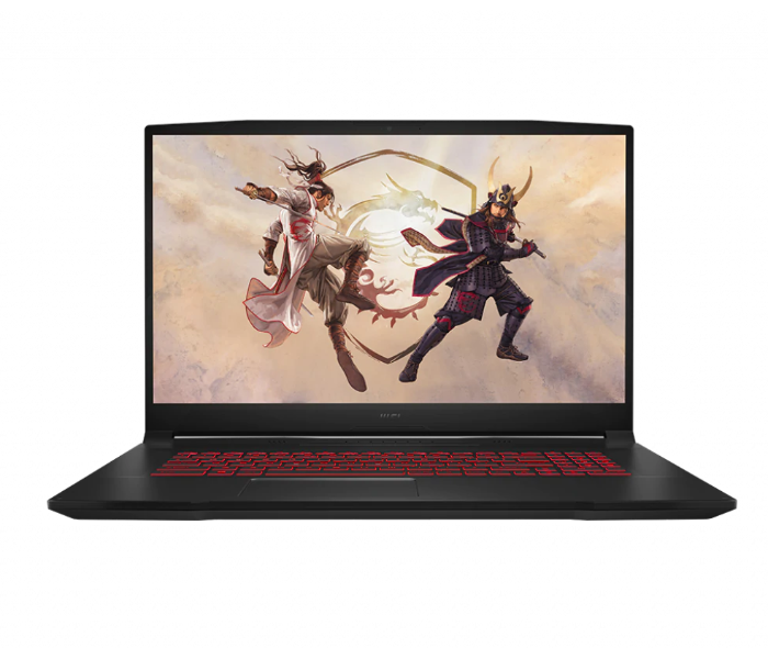 MSI KATANA GF76 12UG– 9S7-17L322-063 17.3 Inch FHD Intel Core i7 12700H Processor 32GB RAM 1TB SSD 8GB NVIDIA Geforce RTX 3070 Graphics Windows 11 Home - Black - Zoom Image 1