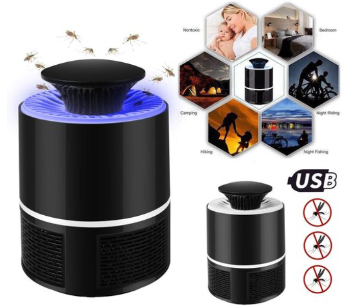 VTS109 Electric Mosquito Killer Night Lamp - Black - Zoom Image 2