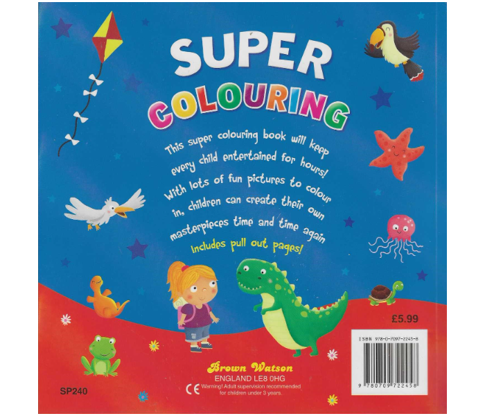 Brown Watson Super Colouring Book for Kids - Zoom Image 2