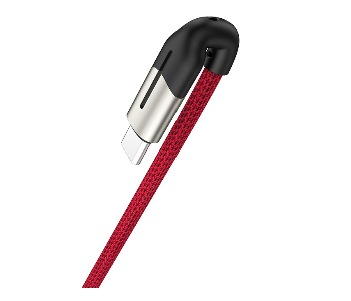 Hoco U68 Micro 4A Gusto Flash Charging Data Cable - Red - Zoom Image 1