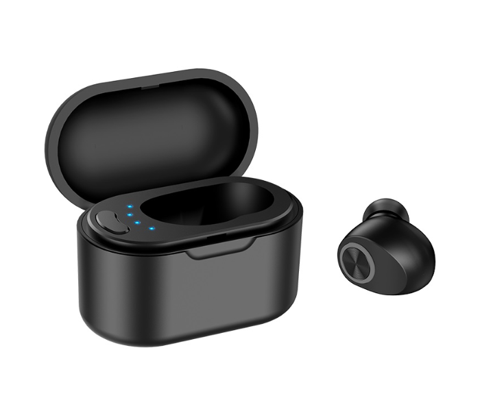 BOROFONE BC29 Lambent Mini Wireless Headset With Charging Case - Black - Zoom Image 1