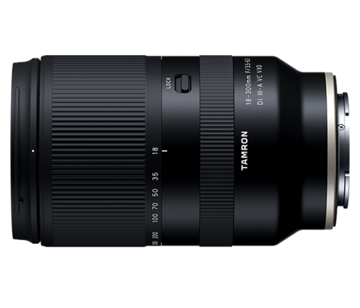 Tamron 18-300mm f/3.5-6.3 Di III-A VC VXD Lens For Sony E-Mount APS-C Mirrorless Cameras - Black - Zoom Image 1