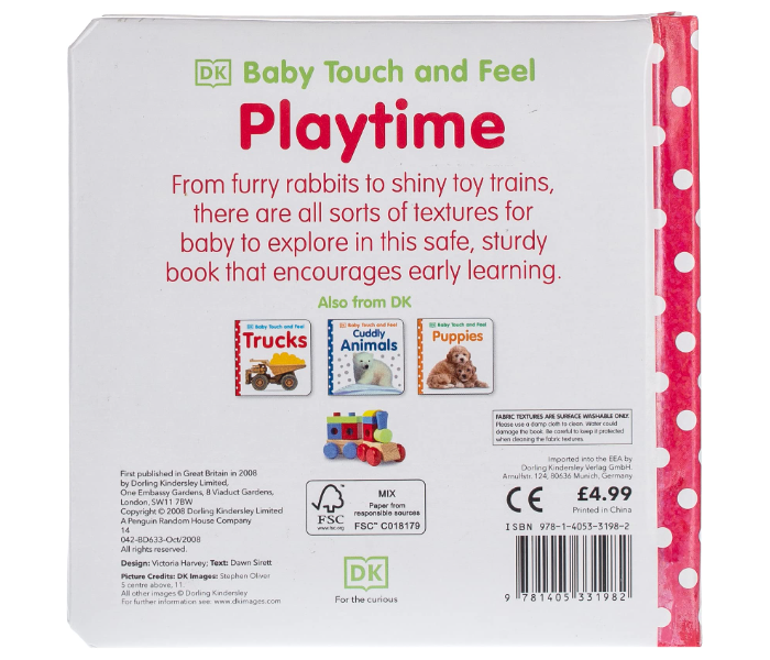 Dk Baby Touch And Feel Playtime Books for Kids - Zoom Image 2