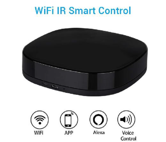 Wink Wifi Smart IR Remote Control - Black - Zoom Image 1