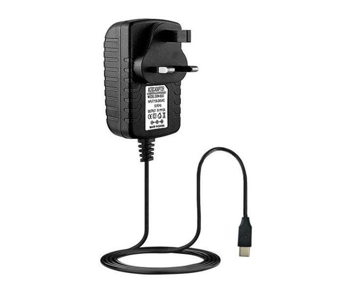 5V 3A Power Supply Adapter Charger UK Plug for Raspberry Pi 4B - Black - Zoom Image