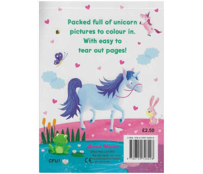 Brown Watson Unicorn Colouring Fun Cfu1 Book for Kids - Zoom Image 2