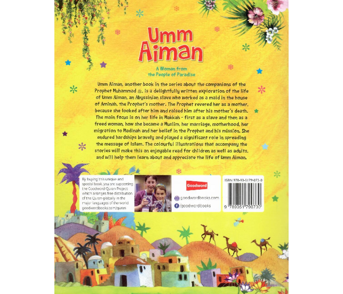 Goodword Umm Aiman A Woman From The People Of Paradise Book for Islams - Zoom Image 2