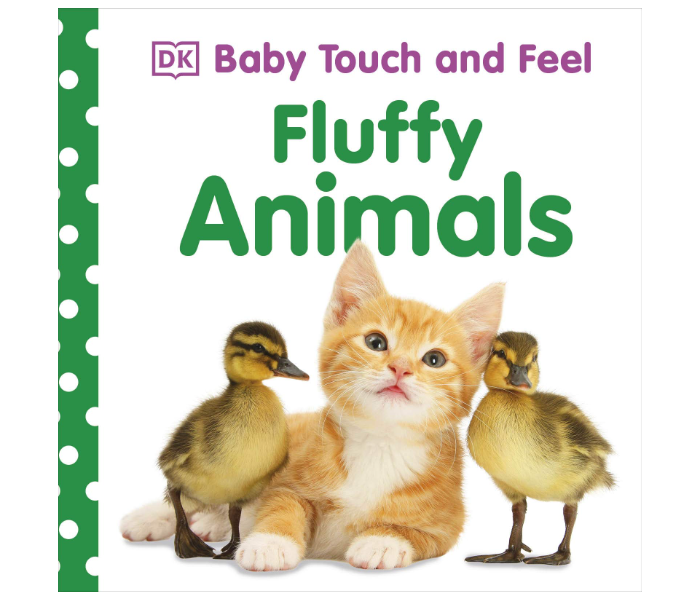 Dk Baby Touch And Feel Fluffy Animals Books for Kids - Zoom Image 1