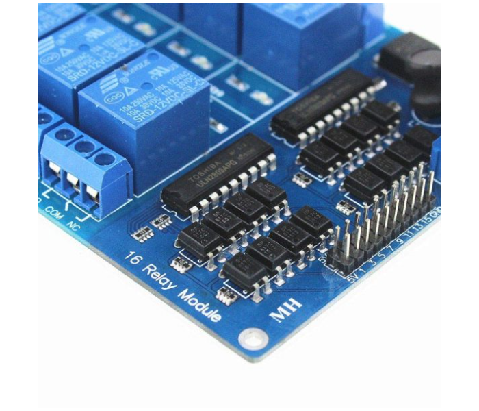 12V 16 Channel Relay Module with Light Coupling Power Supply - Zoom Image 3