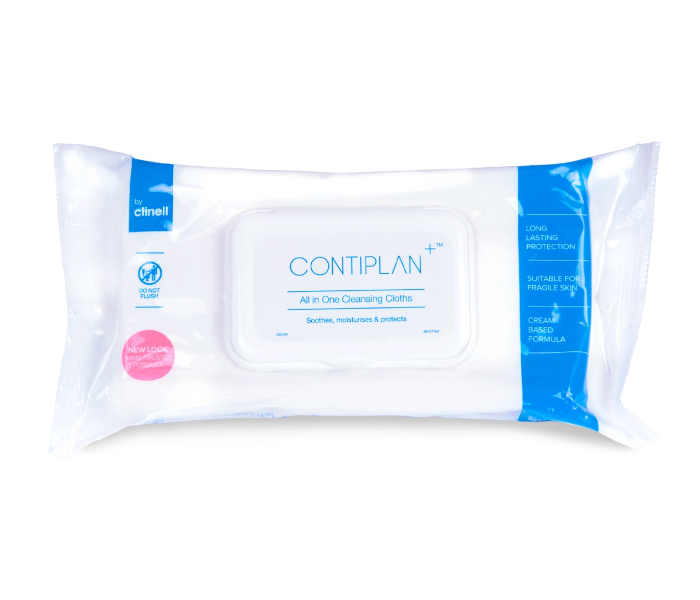 Clinell CON8 8s Contiplan All In One Cleansing Cloths - Zoom Image