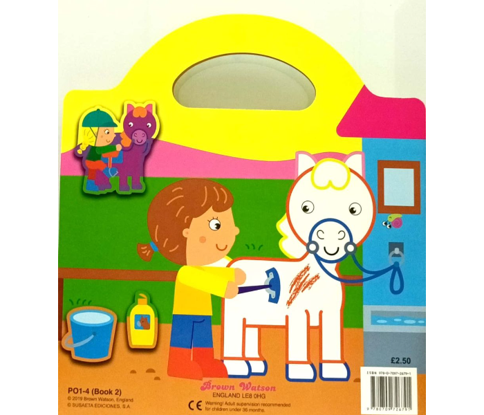 Brown Watson Pony Club Fun Sticker and Colour Book 2 Book for Kids - Zoom Image 2