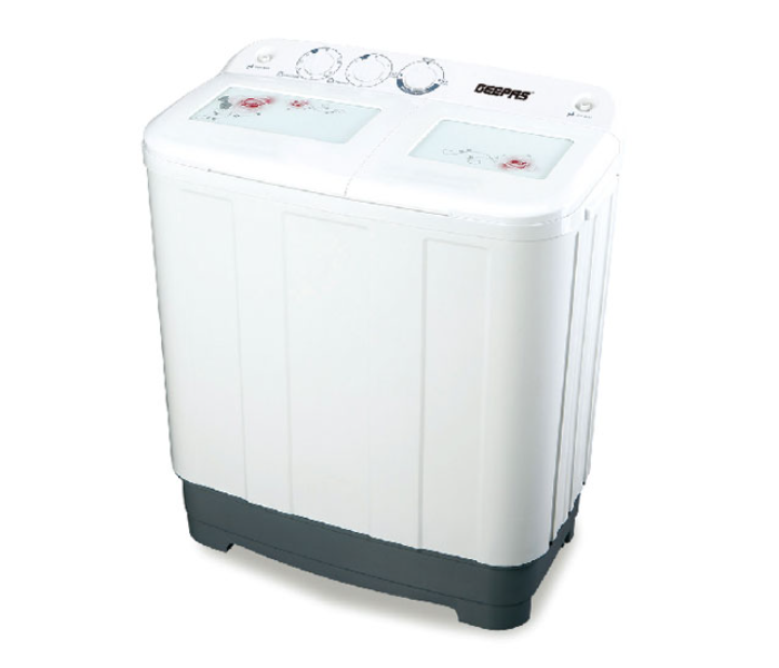 Geepas GSWM6484 Washing Machine - White - Zoom Image