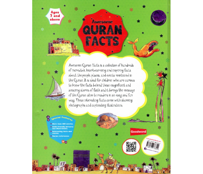 Goodword Awesome Quran Facts A Colourful Reference Guide Book For Adult - Zoom Image 2