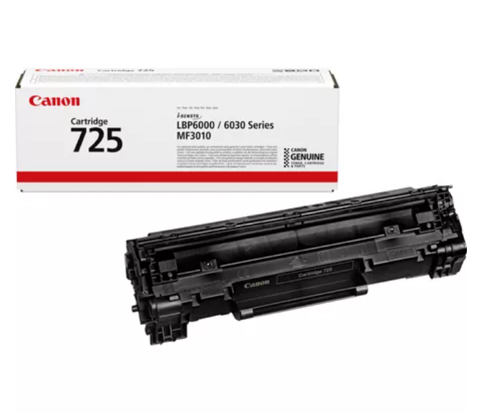 Canon 725 Genuine Toner Cartridge - Black - Zoom Image 1