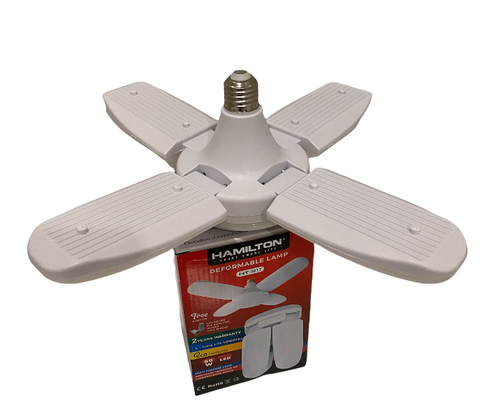 Hamilton HT-3017 Fan Shaped Deformable Lamp - White - Zoom Image 1