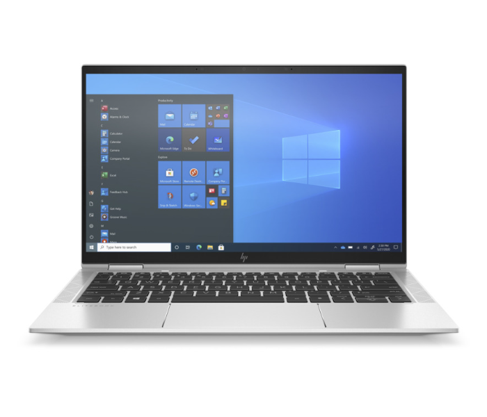 HP 358U6EA EliteBook X360 1030 G8 13.3 Inch FHD Intel Core i7-1165G7 Processor 16GB RAM 512GB SSD Intel Iris X Graphics Windows 10 Pro - Silver - Zoom Image 1