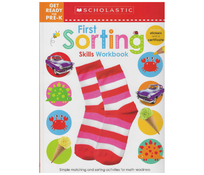 Scholastic Get Ready For Pre-K, Skills Workbook: First Sort Book for Kids - Zoom Image 1