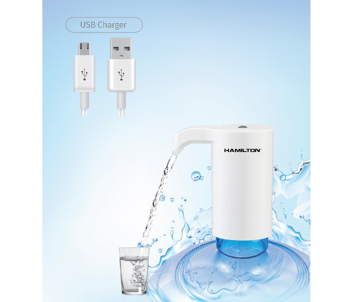 Hamilton HT-8809 Portable Intelligent Water Dispenser - White - Zoom Image