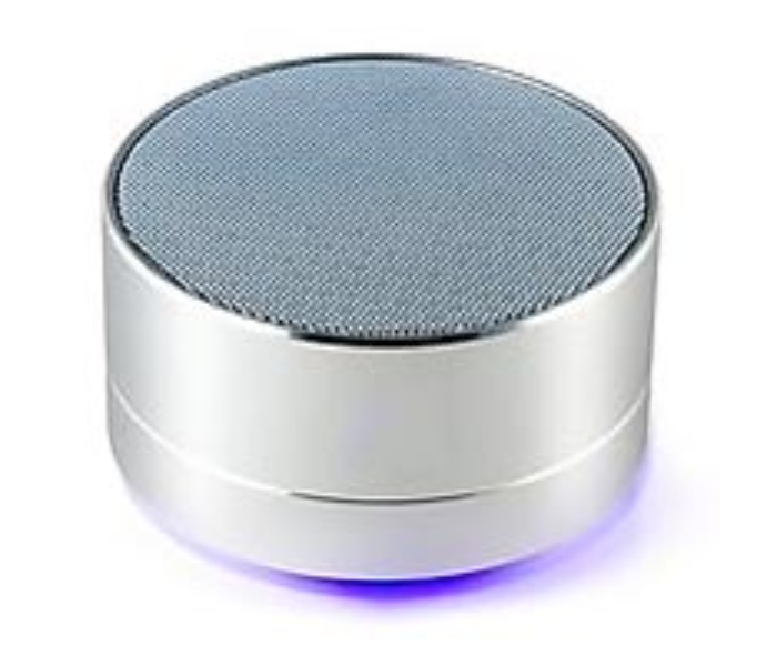 VTS118 Round Shaped Bluetooth Speaker - Silver - Zoom Image 2