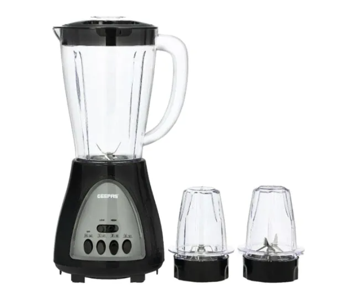 Geepas GSB44034 3 In 1 400Watts Blender - Black - Zoom Image