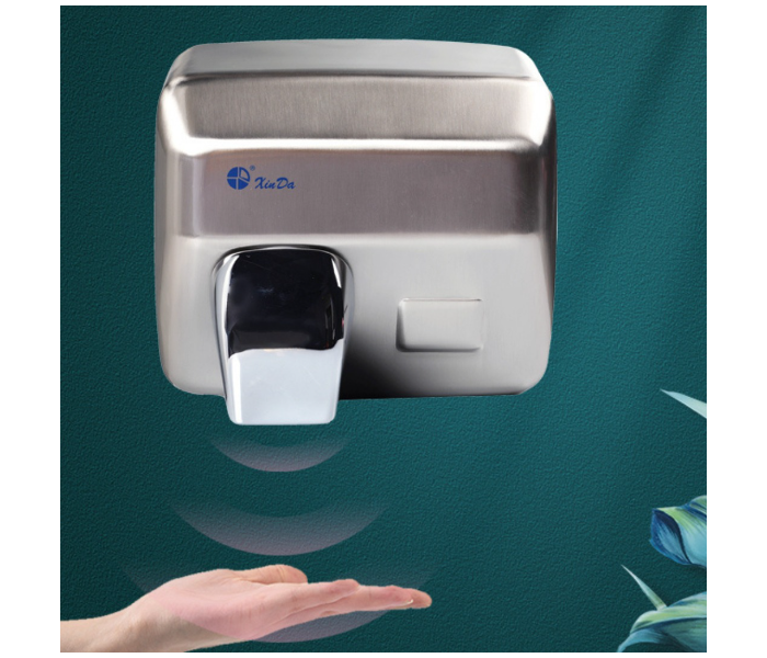 Xinda GSQ250B Touchless Automatic Hand Dryer with Sensor - Silver - Zoom Image 1