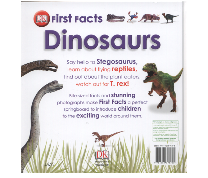 Dk First Facts Dinosaurs Books for Kids - Zoom Image 2