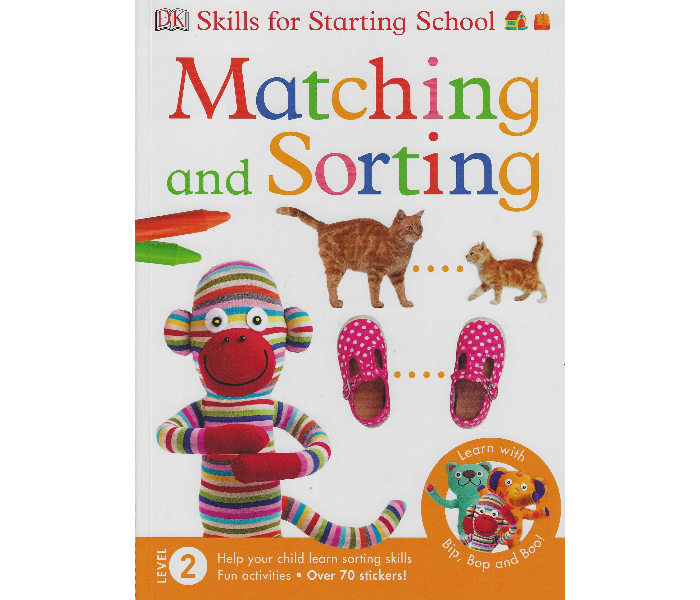 Dk Skills For Starting School Matching And Sorting Me Book for Kids - Zoom Image 1