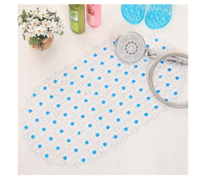 GTC 22000708 Non Slip Bath Tub Shower Mat with Drain Holes and Suction Cups - Pink - Zoom Image 3