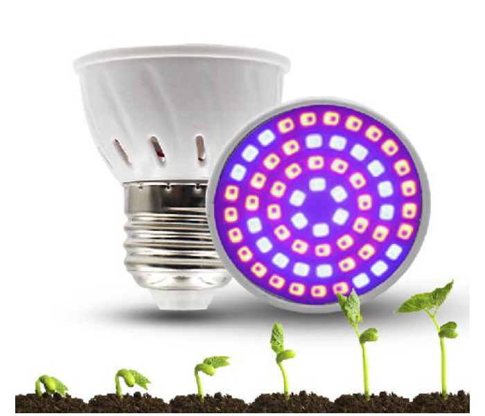 80 Pieces LEDs Plant Grow Bulb - White - Zoom Image 2